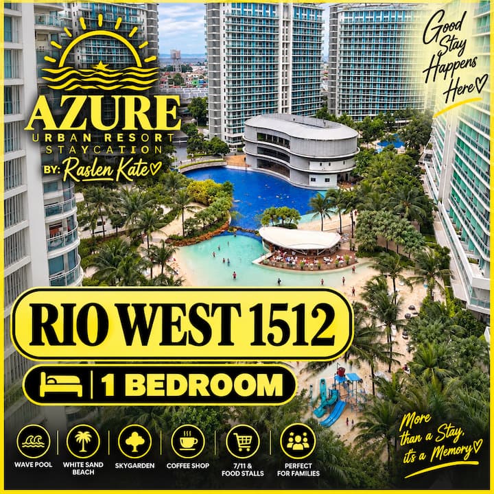 Pool Smart Start Kit 1 Bedroom @ Rio West Tower BEST VIEW in balcony - Flats for Rent in ...