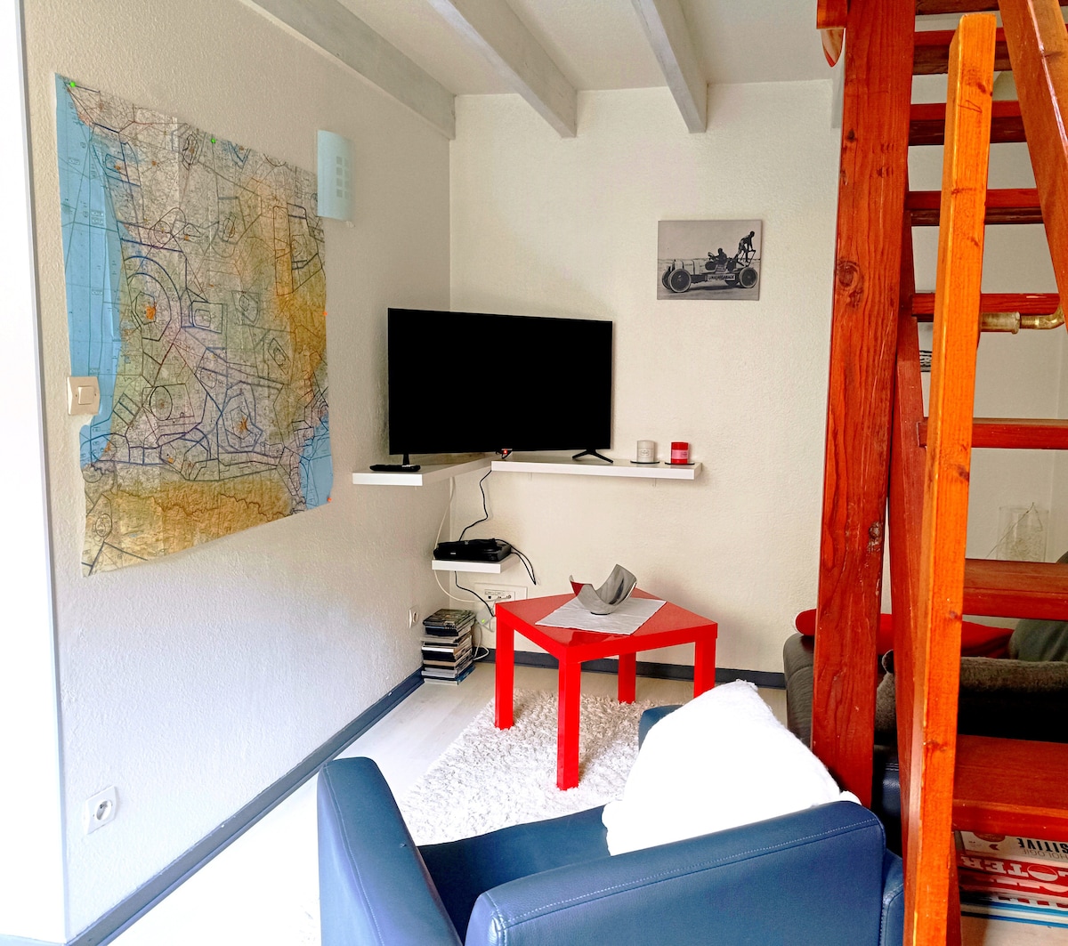 Annonce Airbnb populaire: ❤️ ❤Les Remparts d'Aliénor, cute duplex, 6' to train station à Poitiers