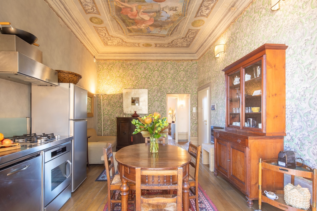 La fresque florentine à San Frediano - Appartements à louer à Florence ...