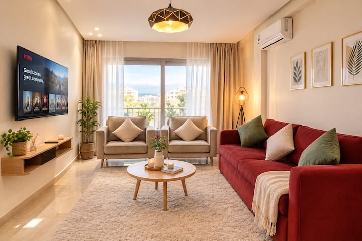 Casa Escape 10 Min To Hassan Ii Balcony + Parking - Casablanca, Marocco