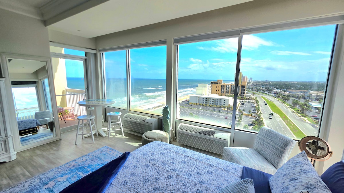 14th-Floor Retreat | Ocean&City Views | Pool Open