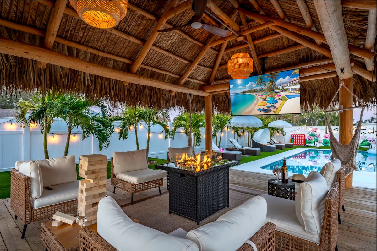 Lotus House | Pool, Hot Tub, Sauna, Theater & Golf