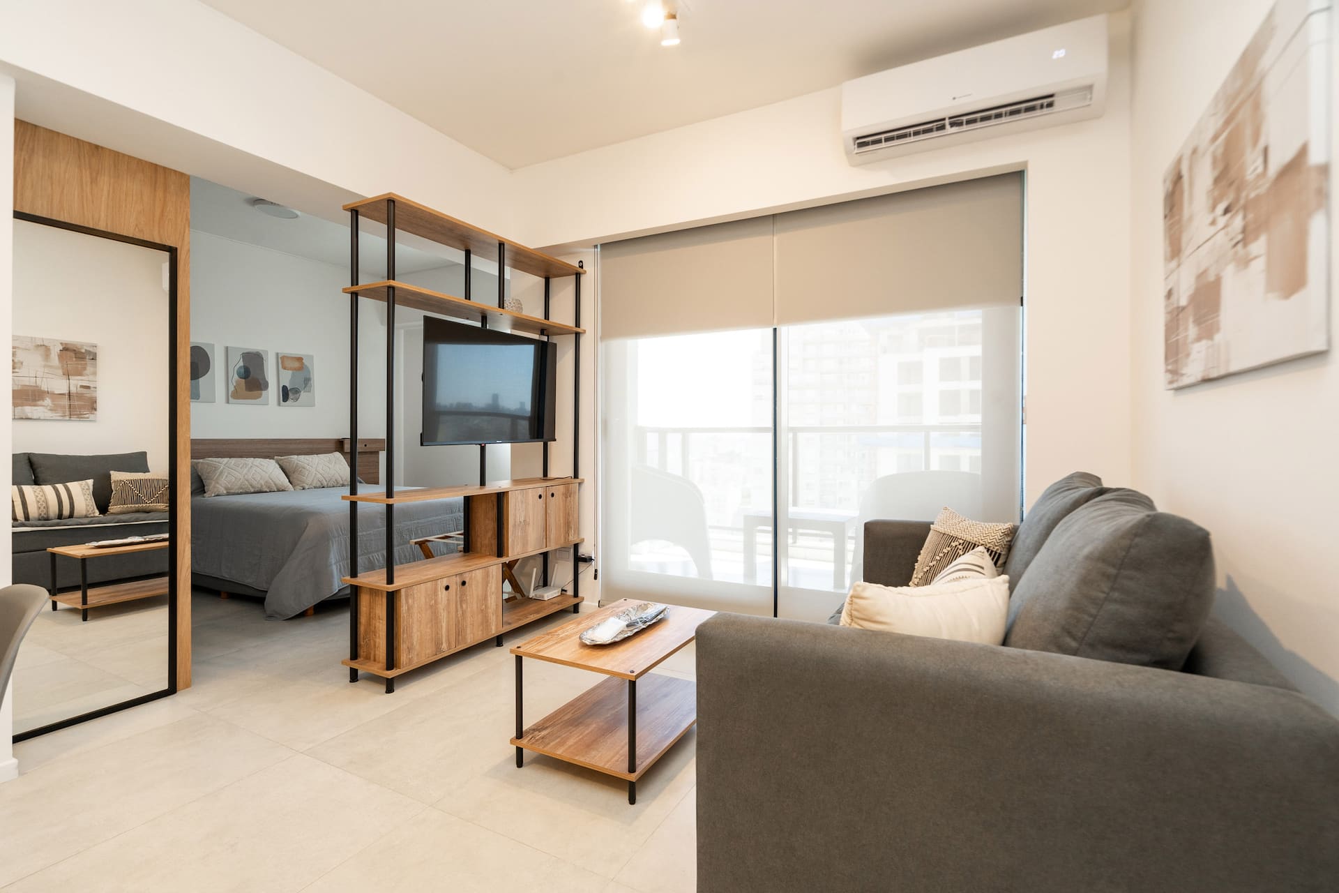 Departamento 1 dormitorio con balcón