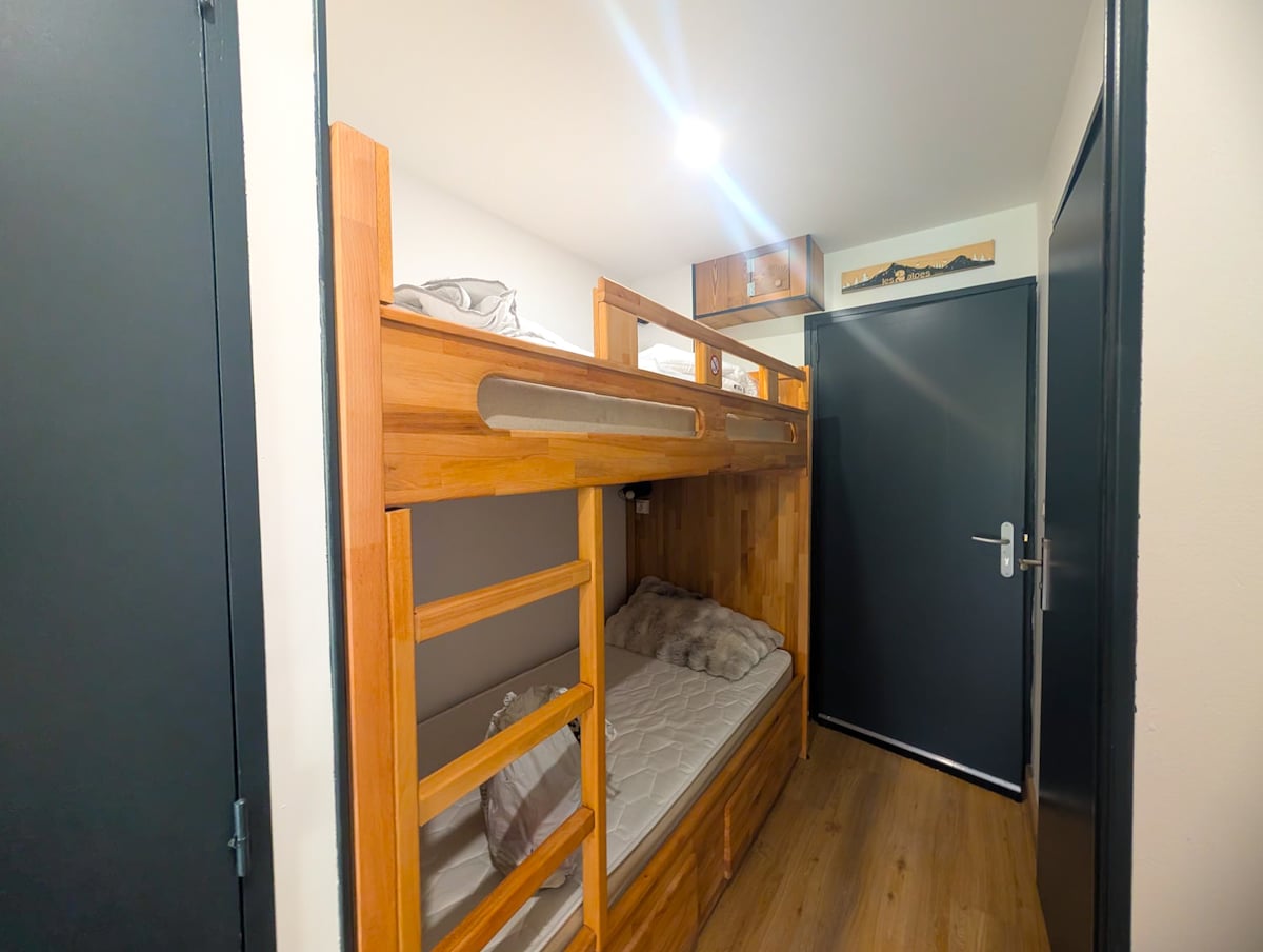 La Vallée Blanche — studio rénové 4 personnes aux 2 Alpes, pied des pistes — photo 6