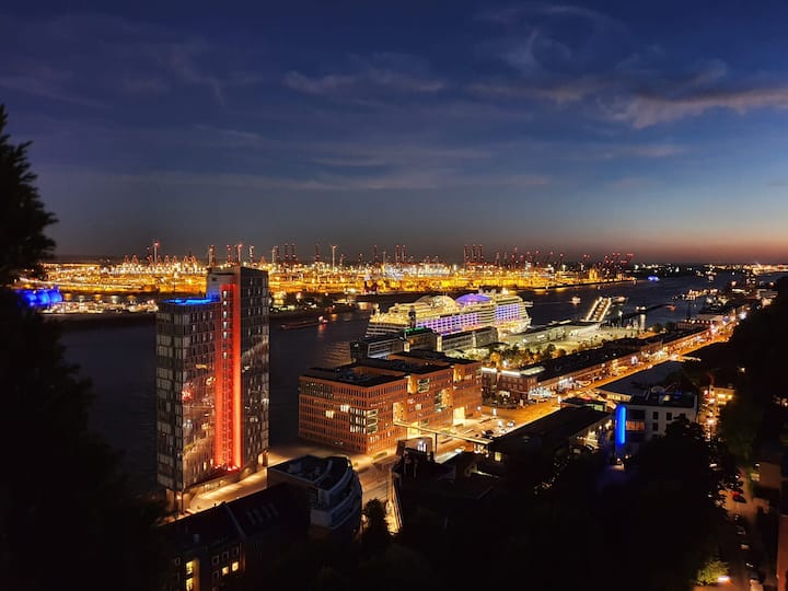 Charmantes Apartment Mit Spektakulärem Elbblick - Hamburg