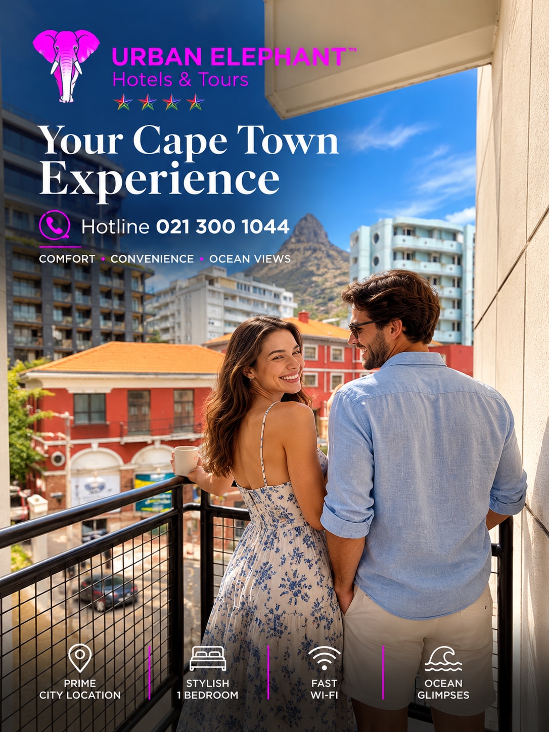 Sea Point Studio | Urban Elephant Hotels - Flats for Rent in Cape Town ...