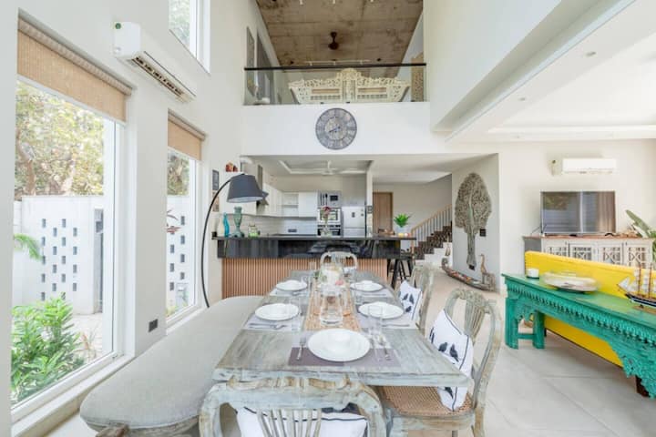Bright dining space designed for memorable meals with loved ones.