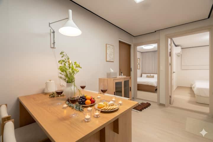 [Openingsaanbieding]/3 minuten van station Hongje/3 stations van Jongno ...