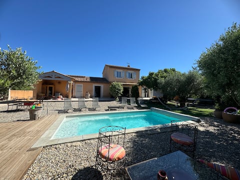 Maison avec piscine au calme