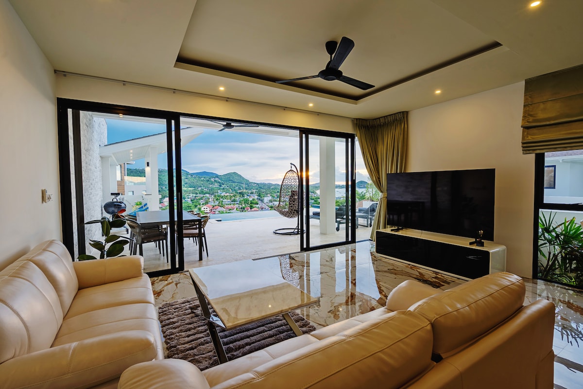 Infility Pool Villa Emilia · 3BR Sea View Infinity Pool, Bophut - Houses for Rent in ...