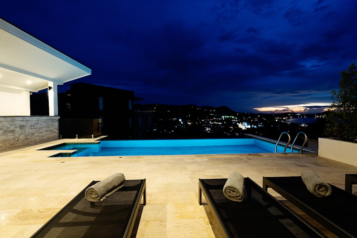 Infility Pool Villa Emilia · 3BR Sea View Infinity Pool, Bophut - Houses for Rent in ...