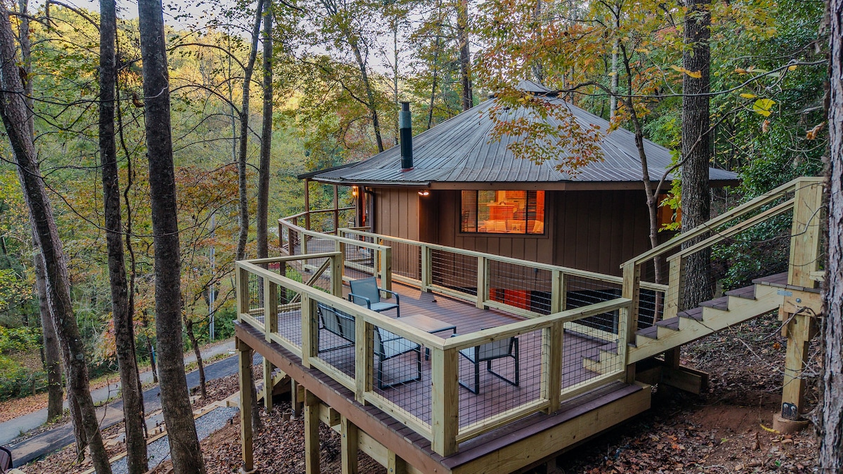 Wooded Mountain Cabin | 5 Min to Town & Lake - Cabins for Rent in Blue ...