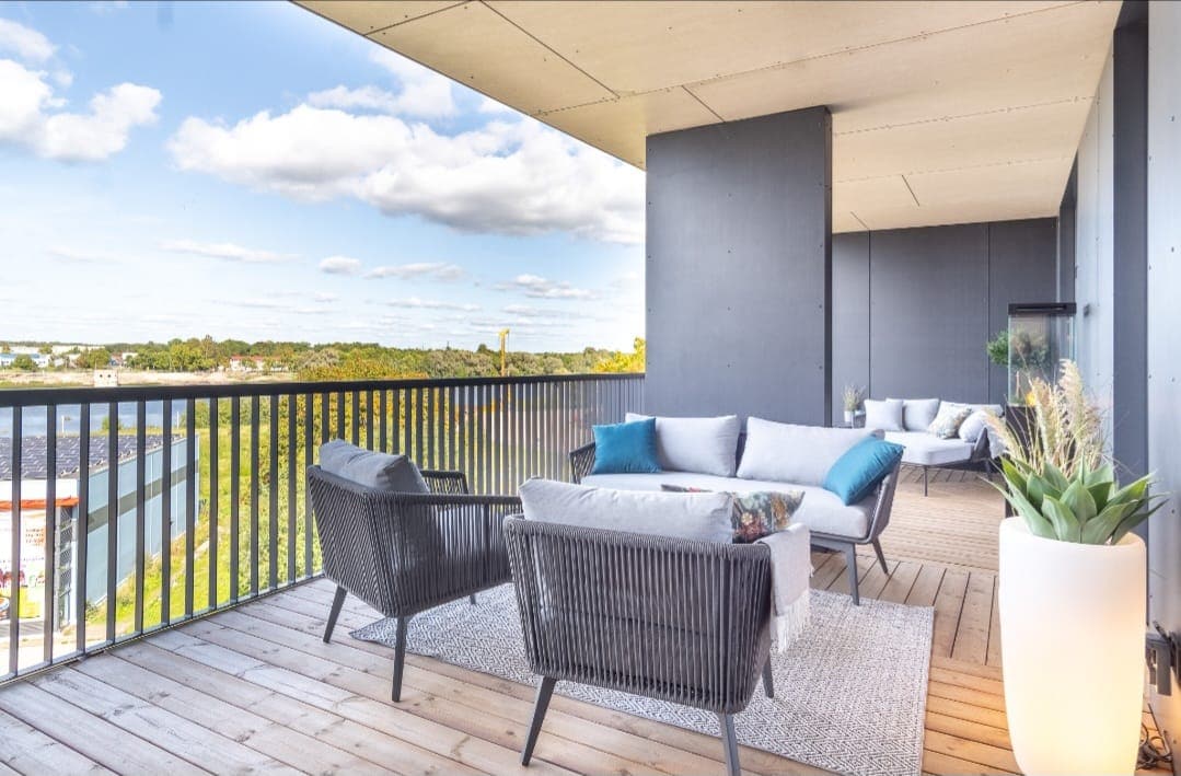 New Luxury 2BR, 1.5 bath apt, 50 m² terrace, AC - Apartments for Rent ...