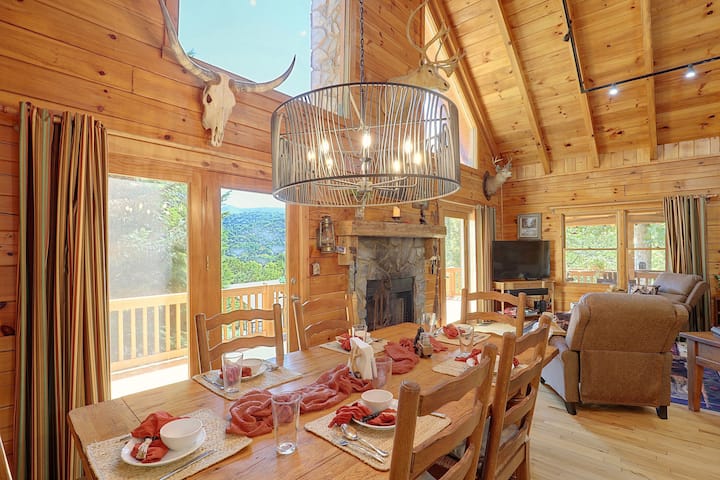 Mtn Views from Every Deck without The Mtn Drive! - Cabins for Rent in ...