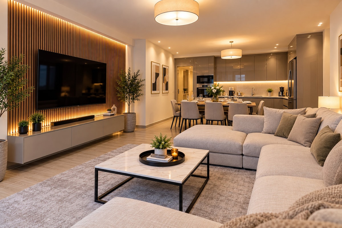 Lovely Apartment with Parking with private bathtub in Dublin