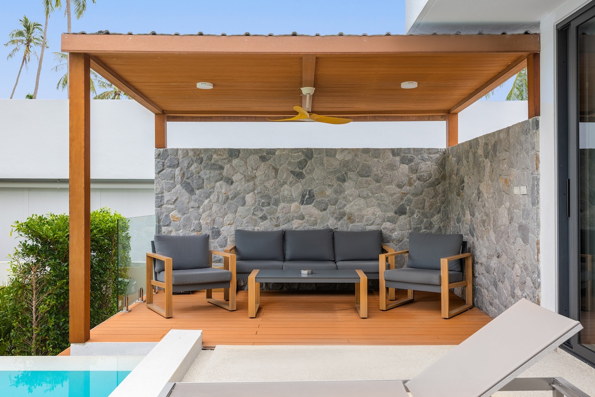 Rocky Villas Lamai •V6•3BDR Pool Villa•Beach 1500m - Villas for Rent in ...