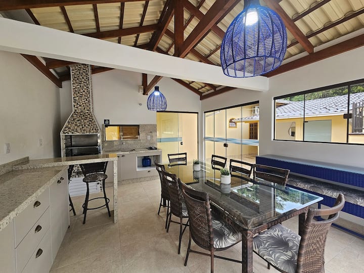 Casa No Trapiche Com Piscina E 3 Quartos, Penha - Brésil