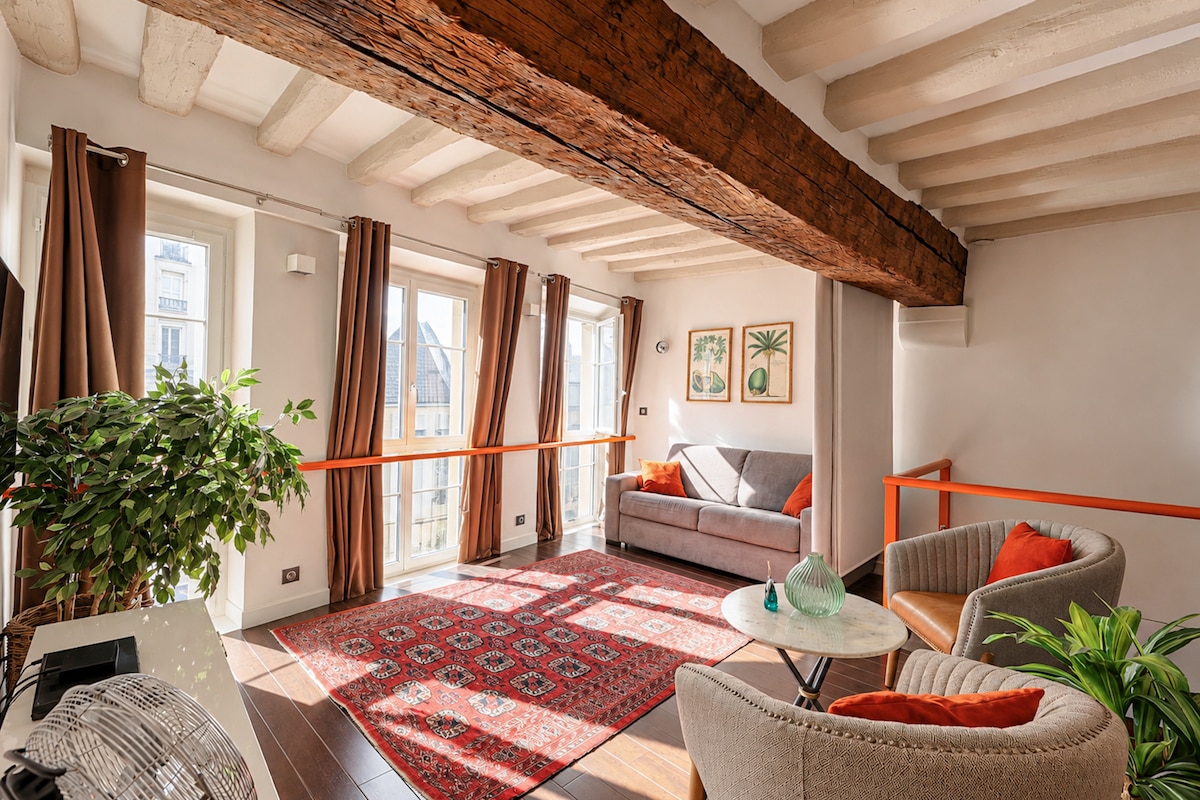 Suite Saint Michel — Triplex Paris 6, vue 2