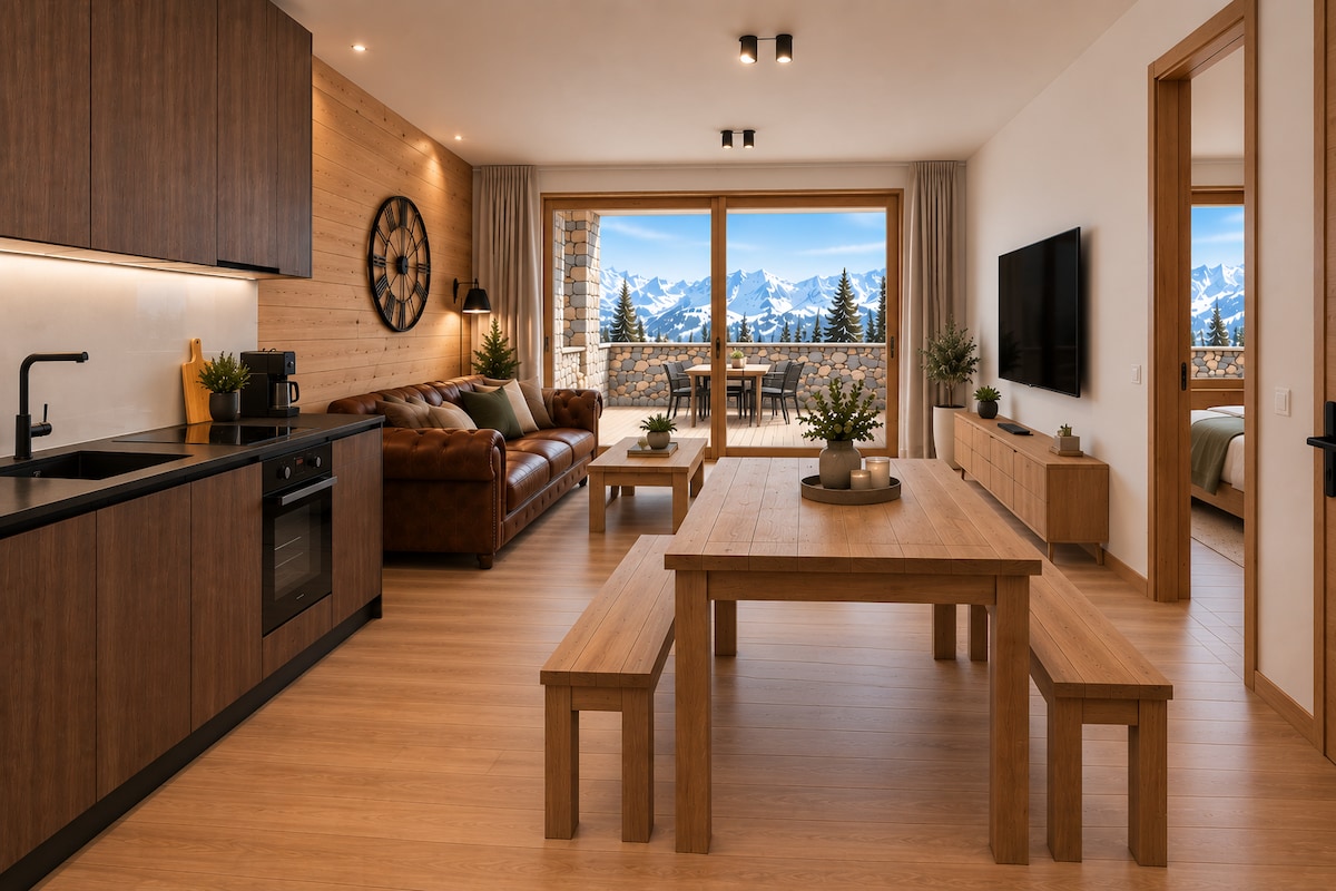 New apartment at the foot of the slopes Ski-in/ski-out - Apartments for ...