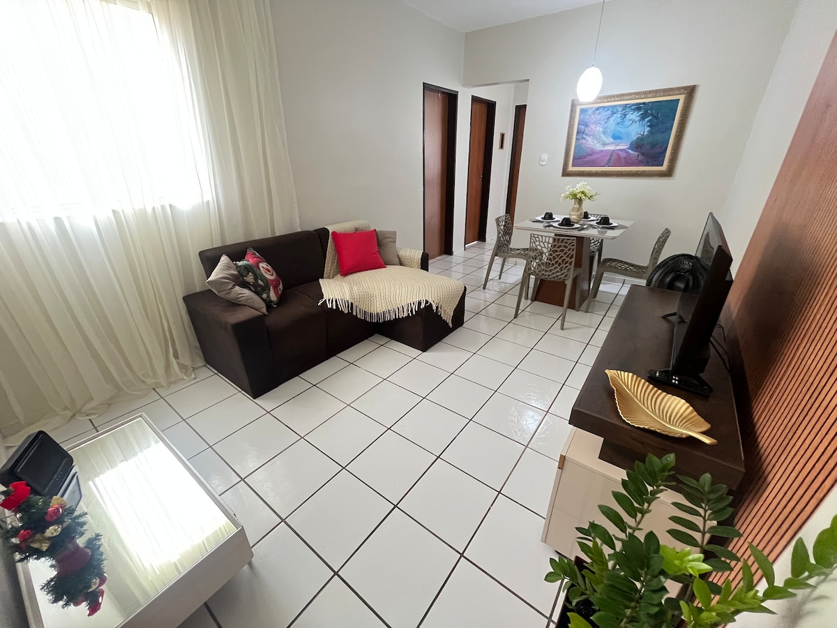 2nd-floor apartment; Private garage; Air conditioning; Swimming pool ...