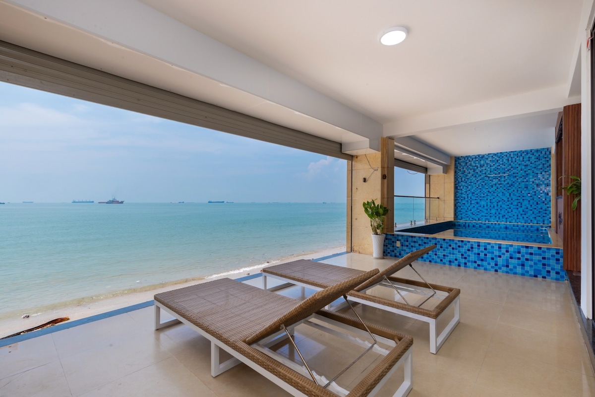 Beachfront Luxury Villa • Centrally located •Pool - Houses for Rent in ...