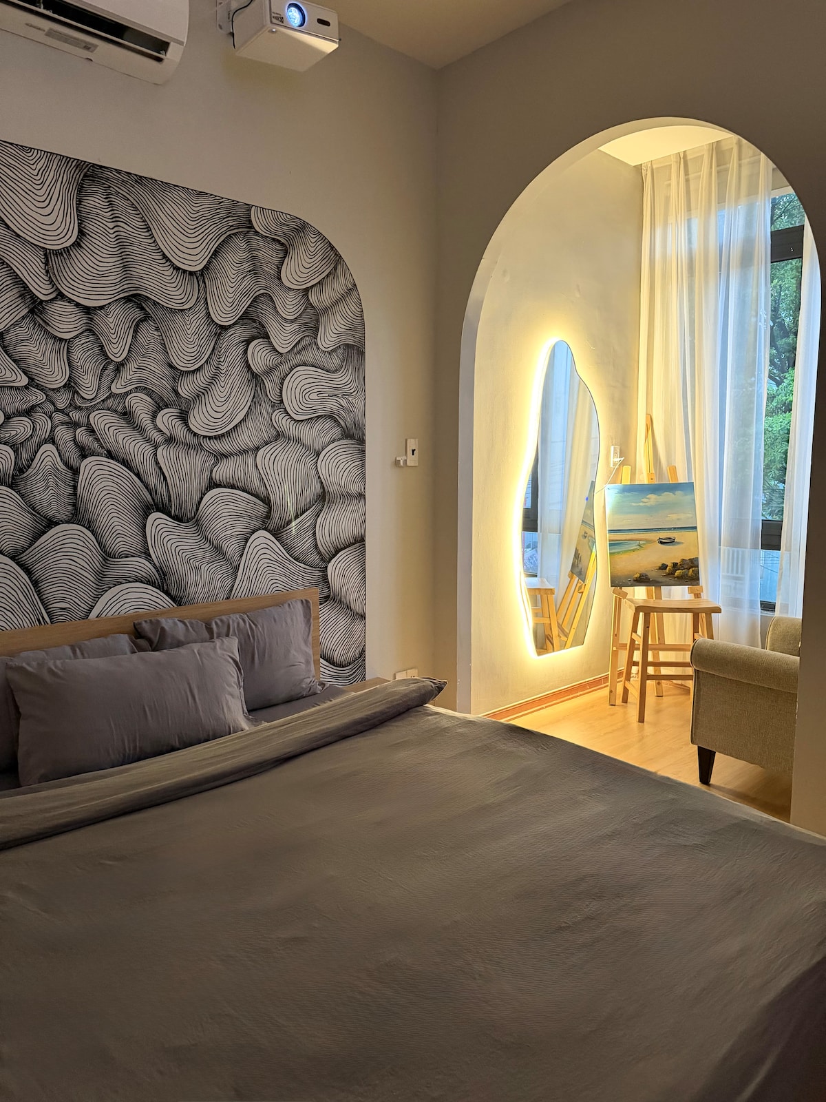 55ND.201 - Near the beach | Netflix projector | Balcony - Houses for ...
