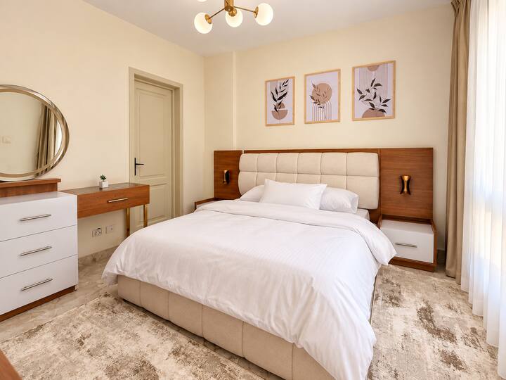 Masterpiece 2 BDR 2 Baths Rehab City: Bedroom 1
