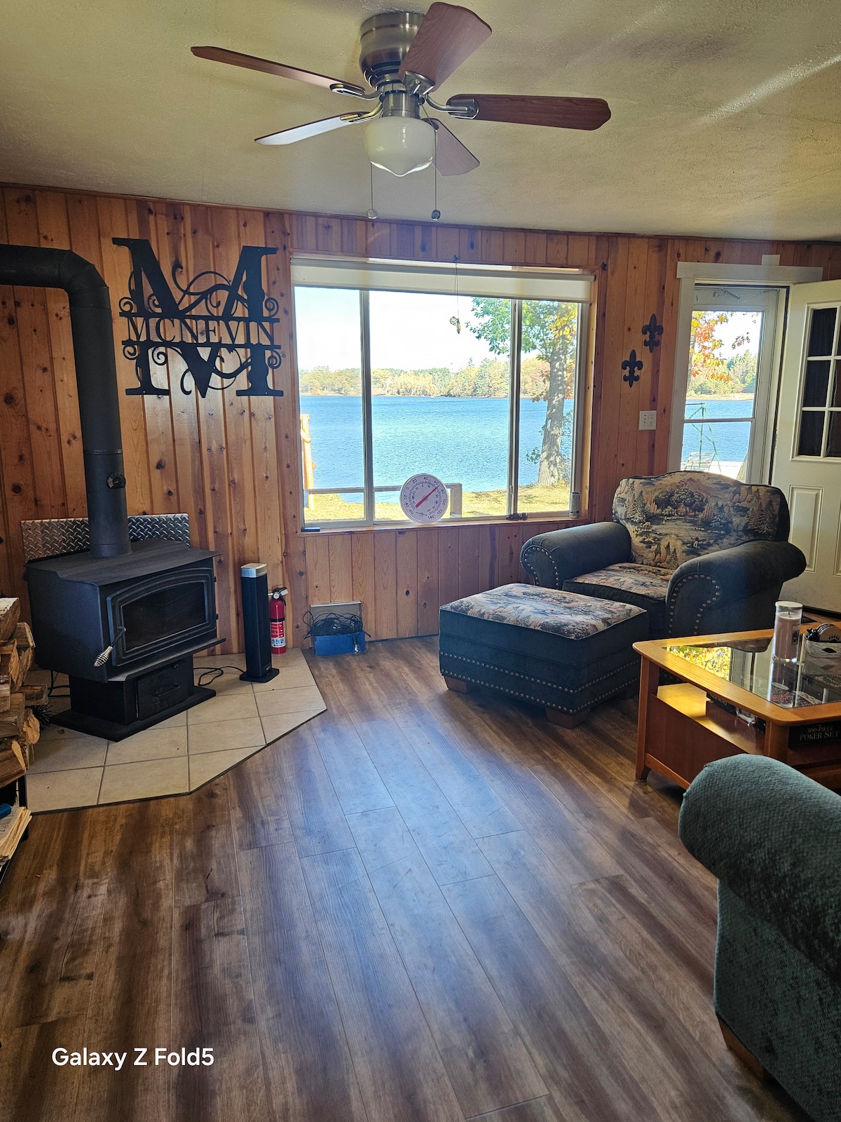 Waterfront House with Water Toys