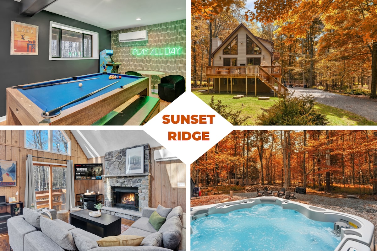 Fun Group Escape·HotTub·GameRoom·Arcade·Movie Loft - Chalets for Rent ...