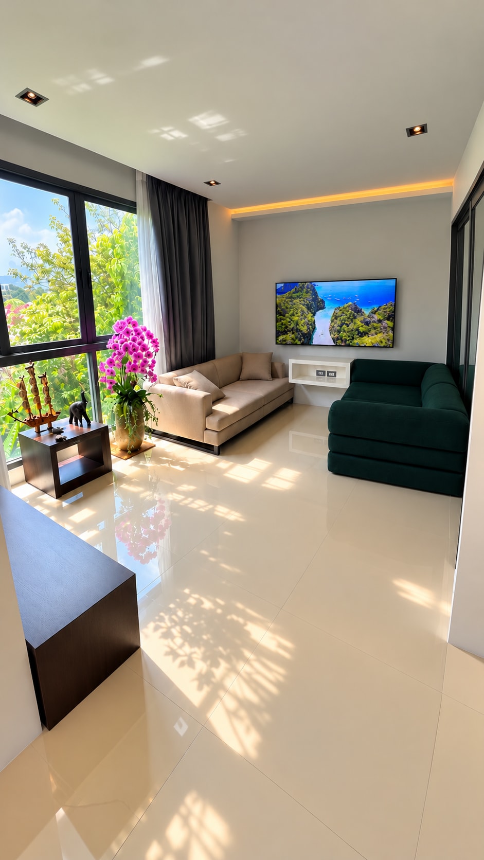 City View • 78 m²• 2BR • Sleeps 6 • Patong Beach - Apartments for Rent ...