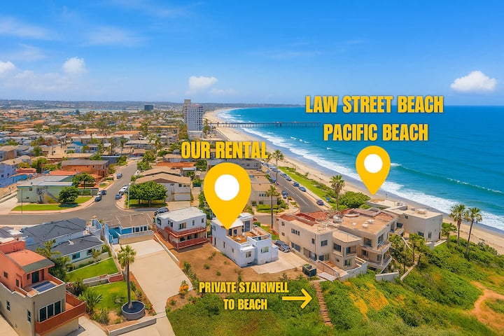 Sand Flu 2BR, Steps to Sand, Boards, Spa + Cold Plunge - Houses for Rent in San ...