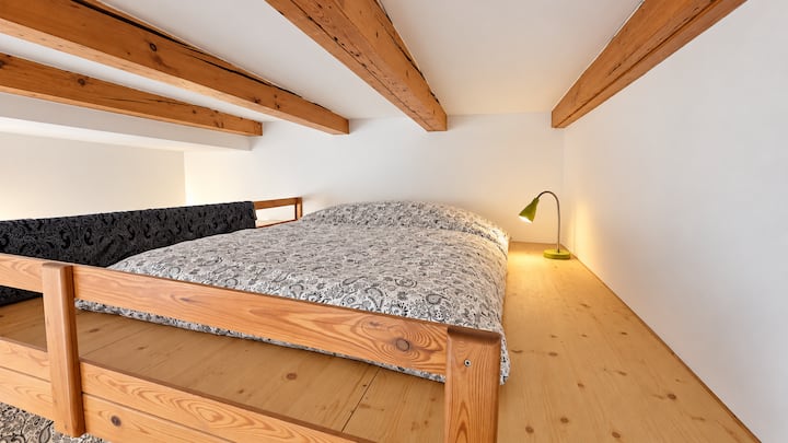 Holešovice studio with mezzanine & workspace - Apartments for Rent in ...