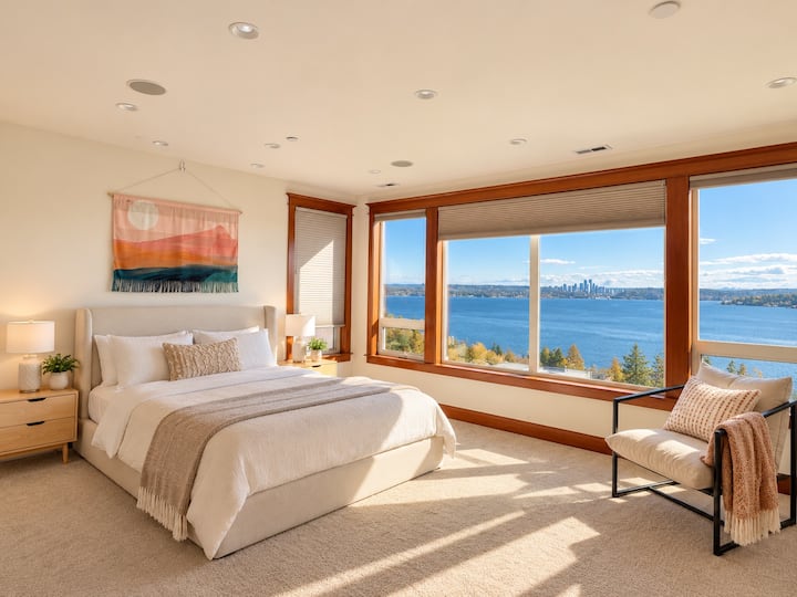 Panoramic Mt. Rainier Views & Luxury Rooftop Deck - Houses for Rent in ...
