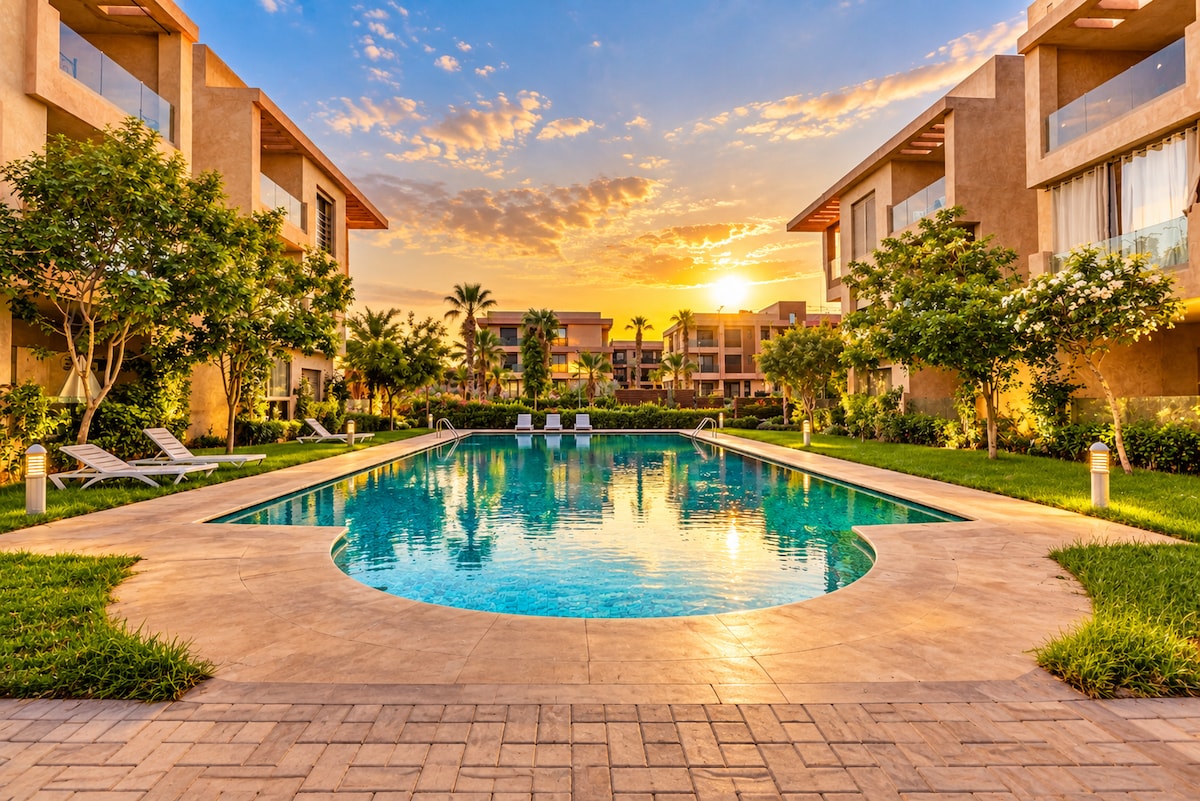 Marrakech Elegance • Balcony & Pool View - Condominiums for Rent in ...