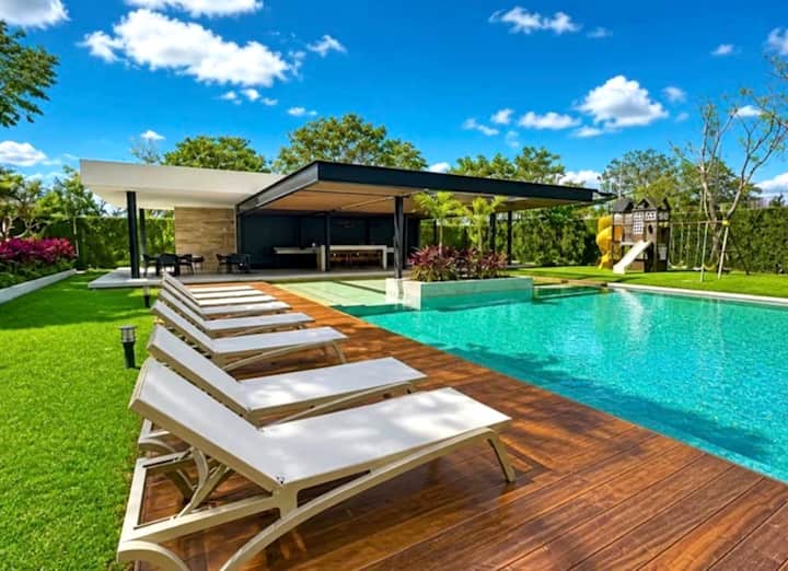 Merida Xrnotes Ground floor, family pool - Apartments for Rent in Mérida, Yucatan ...