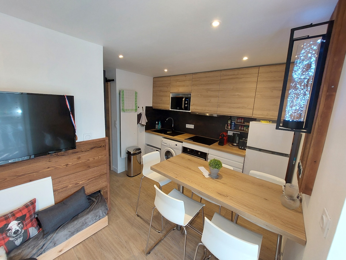 Renovated cosy studio in the heart of Montriond – skiing - Flats for ...