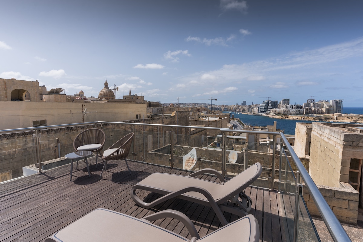 Valletta Terrace – Rooftop Solarium & City Views - Apartments for Rent ...