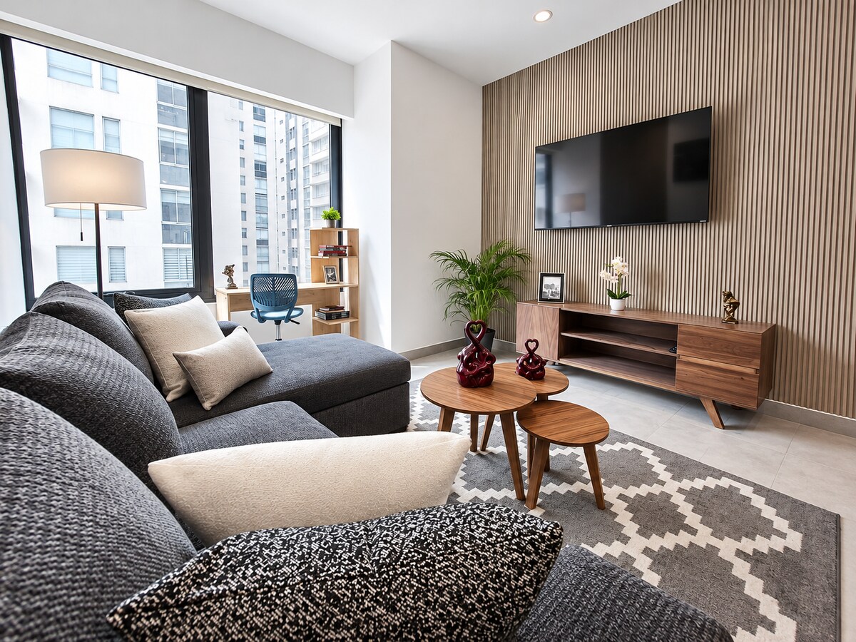 Modern 2BR Polanco | Pool, Gym & Antara - Condominiums for Rent in ...