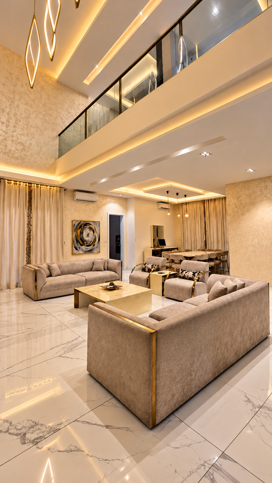 Simple Mini Pool 5 Bedrooms Duplex with Swimming Pool, mini gym, - Houses for Rent in ...