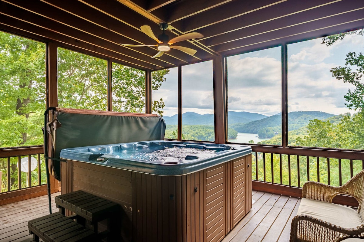 Under the Stars | Dog-Friendly, Hot Tub, Lake View - Cabins for Rent in ...
