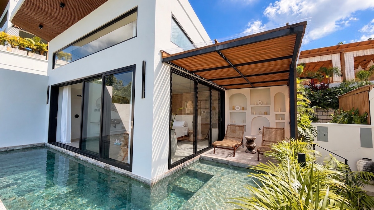 The Bali Sanctuary Private Pool Suite & Stone Tub - Apartments for Rent ...