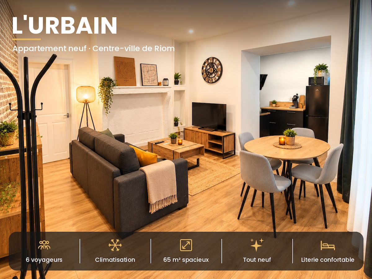 L'Urbain: 6 people, high-speed internet, air conditioning - Apartments ...
