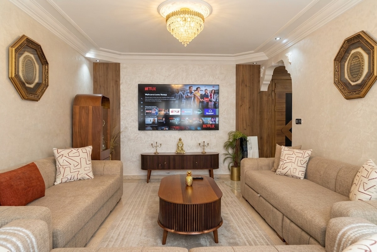 Stylish apartment in Rabat, 2 bedrooms and fibre optic Internet ...