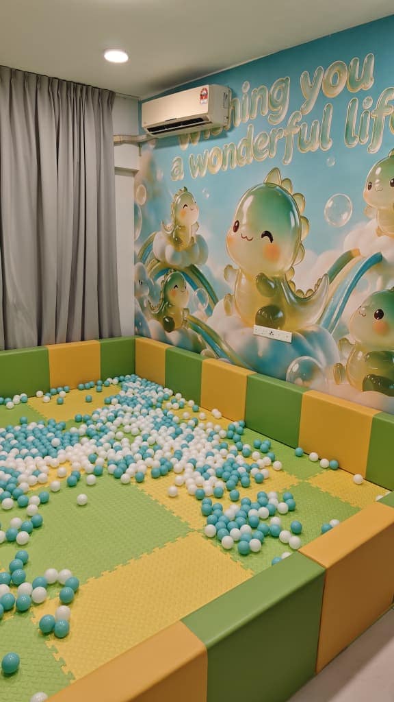 Dino Bubble Playground & Ball Pool | 8 Pax - Flats for Rent in Johor ...