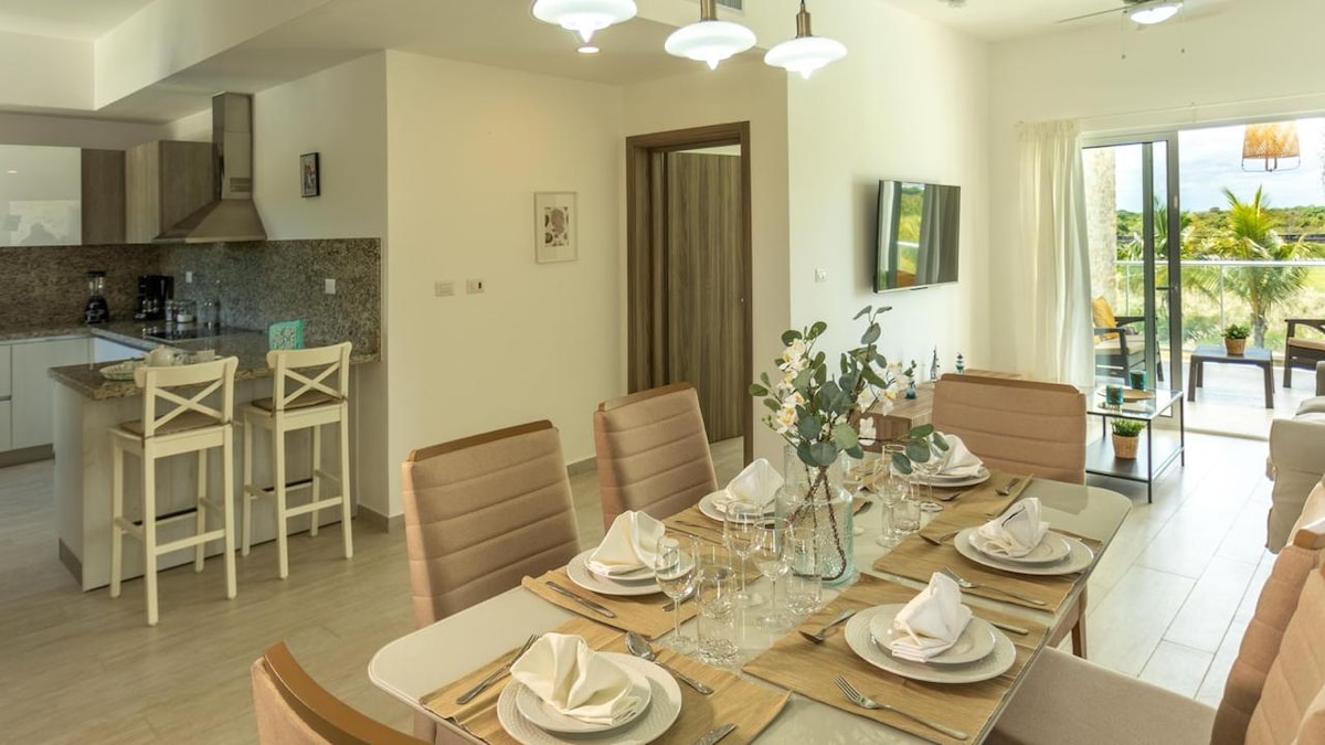 Cana Pearl, 2nd floor, 2-bedroom, pool and golf course view ...