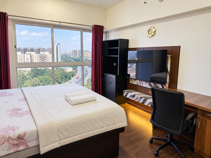 Terraza zen | Departamento de 2 recámaras con balcón y vista al ...