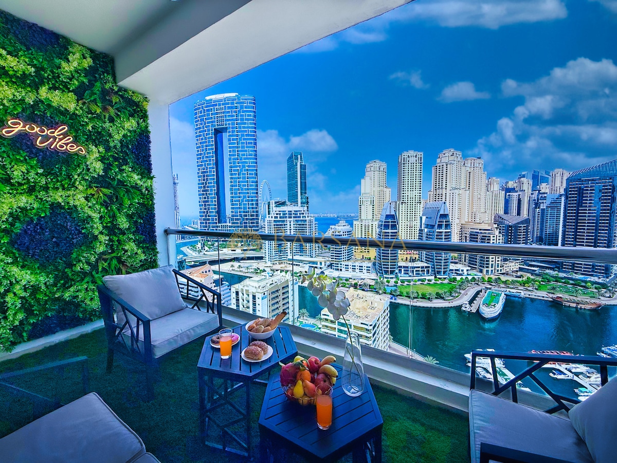 Barsana | LUXE 3BR-High Floor | Marina & Sea Views - Apartments for ...