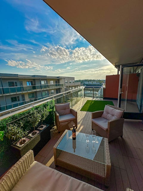 Penthouse in Brønnøysund centre (2 bedrooms)