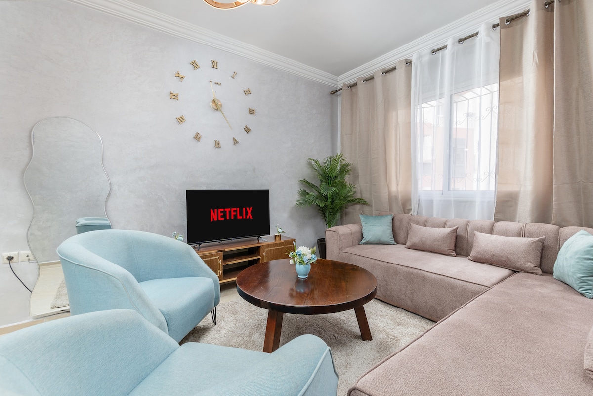 2BR with Terrace, Wi-Fi & Smart TV - Apartments for Rent in Agadir ...