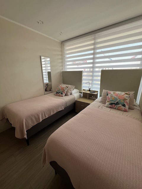 2 bed piece, clear view in Metro Bilbao